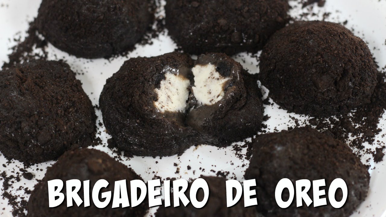 Brigadeiro de Oreo - Brincando de Ana Maria - Fabi Santina