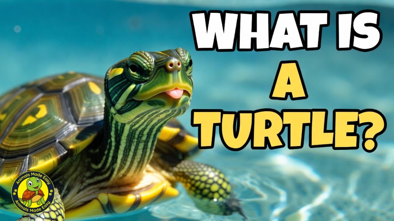 What Is a Turtle? | Learn About a Turtle for Kids | Animals Made Easy