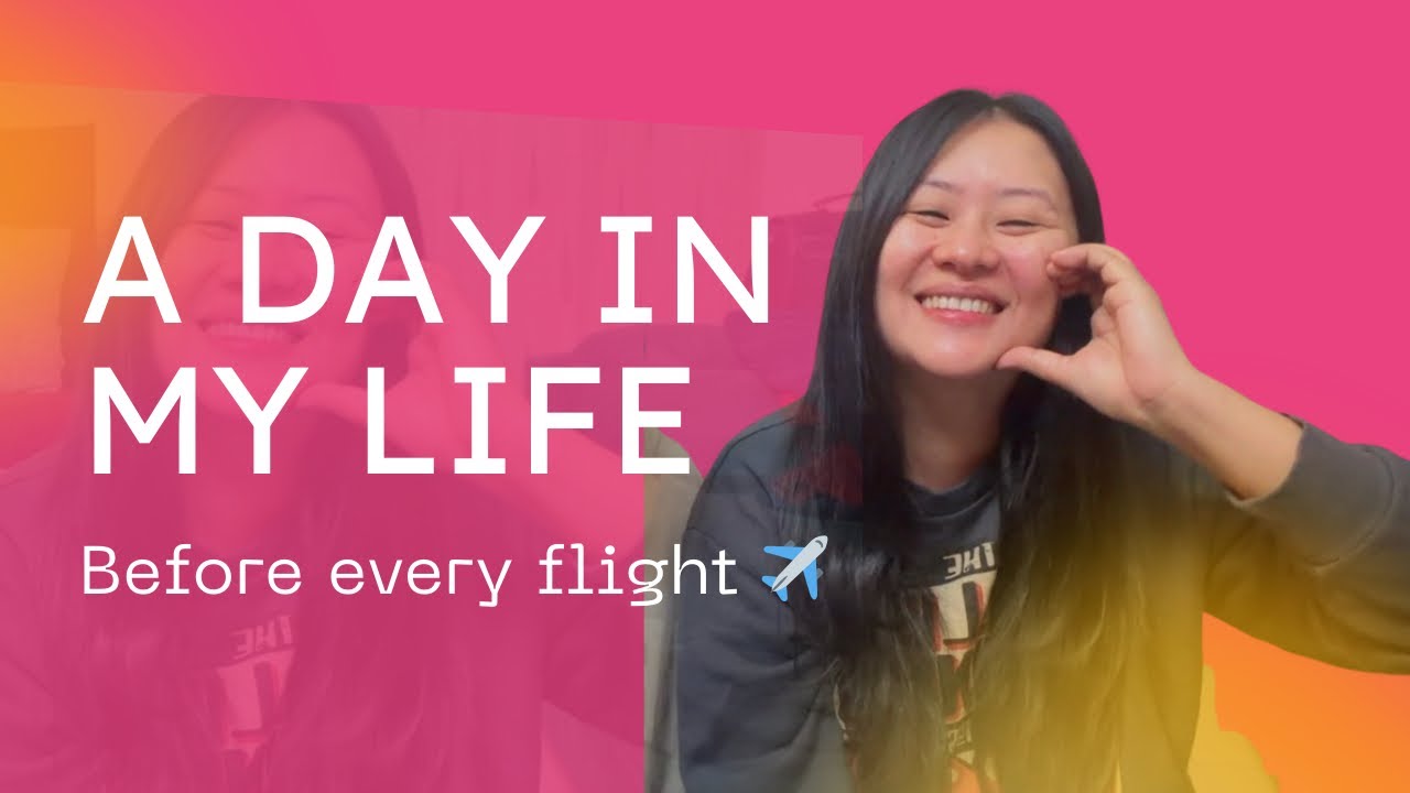 A day in my life before every flight ✈️ 