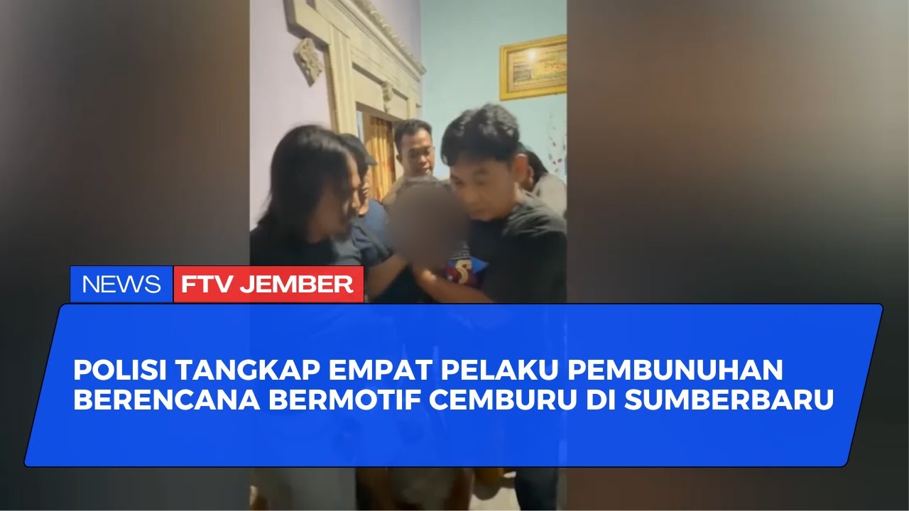 POLISI UNGKAP MOTIF PEMBUNUHAN DI SUMBERBARU, TERSANGKA UTAMA DITANGKAP