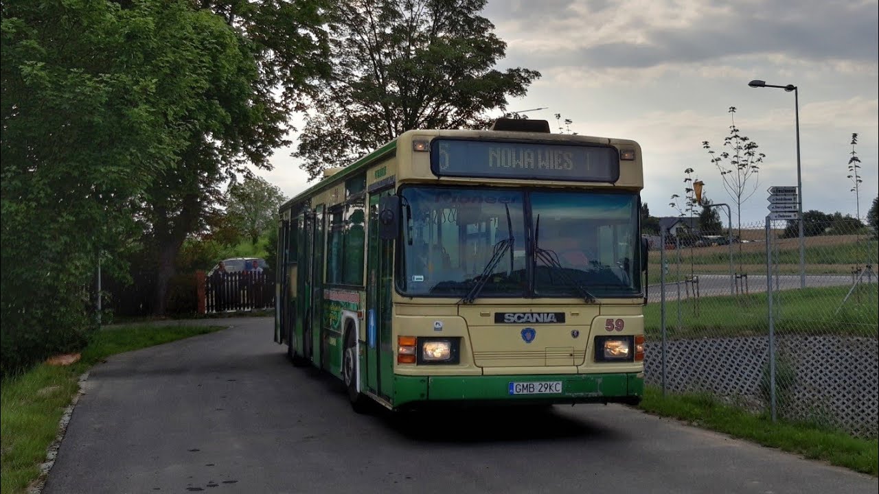 Scania CN113CLL #59 [*] @MZK Malbork [🚌5 ➡️Kasztanowa]
