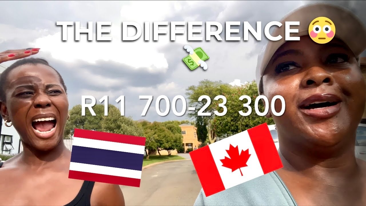 Living in Thailand vs Canada: Our Real Monthly Costs (Rands)