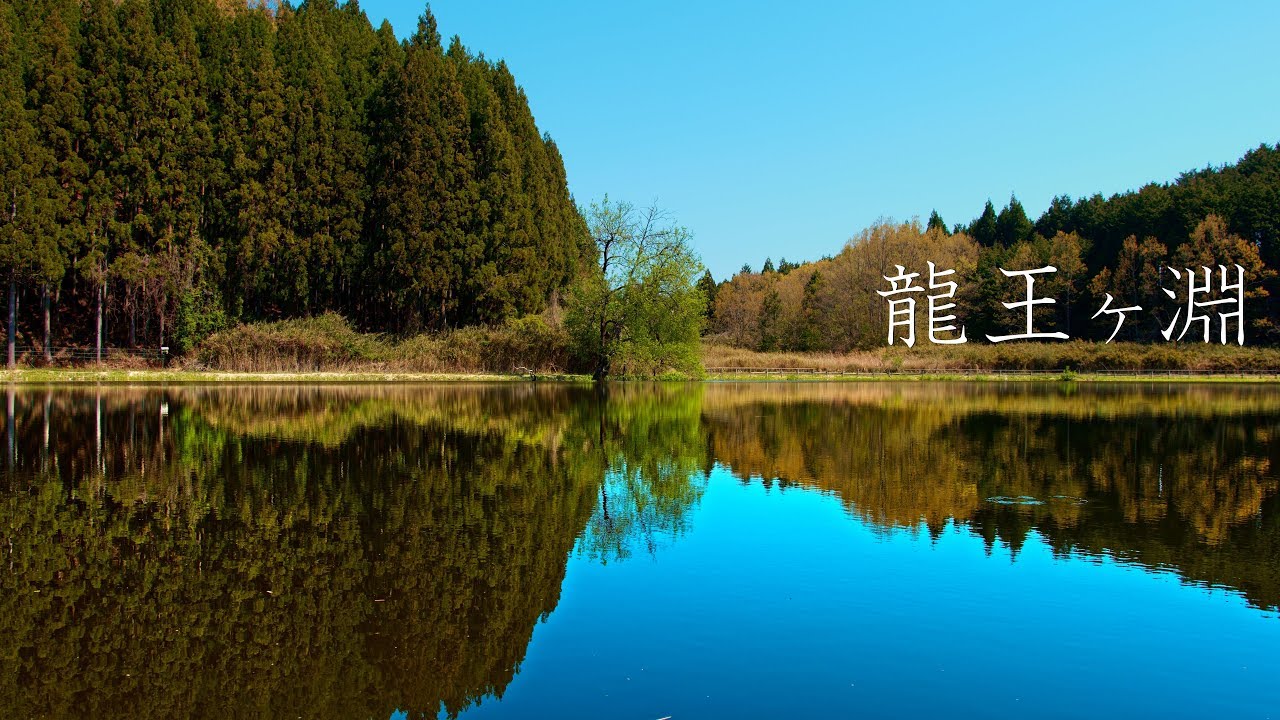 龍王ヶ淵の散策: :Walking Around Ryuogabuchi Pond (Nara, Japan)