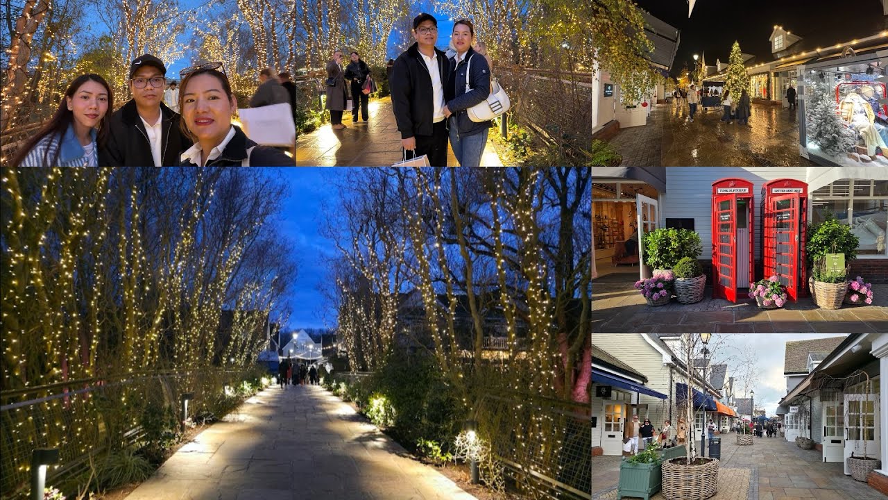 “A Day at Bicester Village 🛍️|Shopping,Food & Fun”