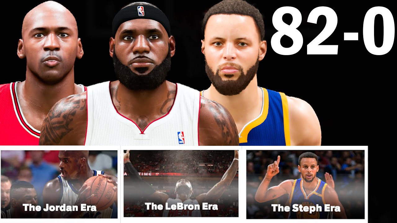Can I Go 82-0 in Every Era?