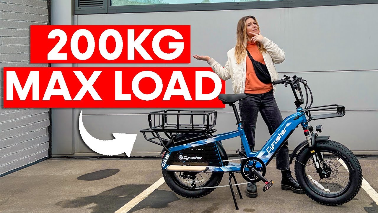 Are cargo electric bikes ACTUALLY worth the money? | Cyrusher Glider