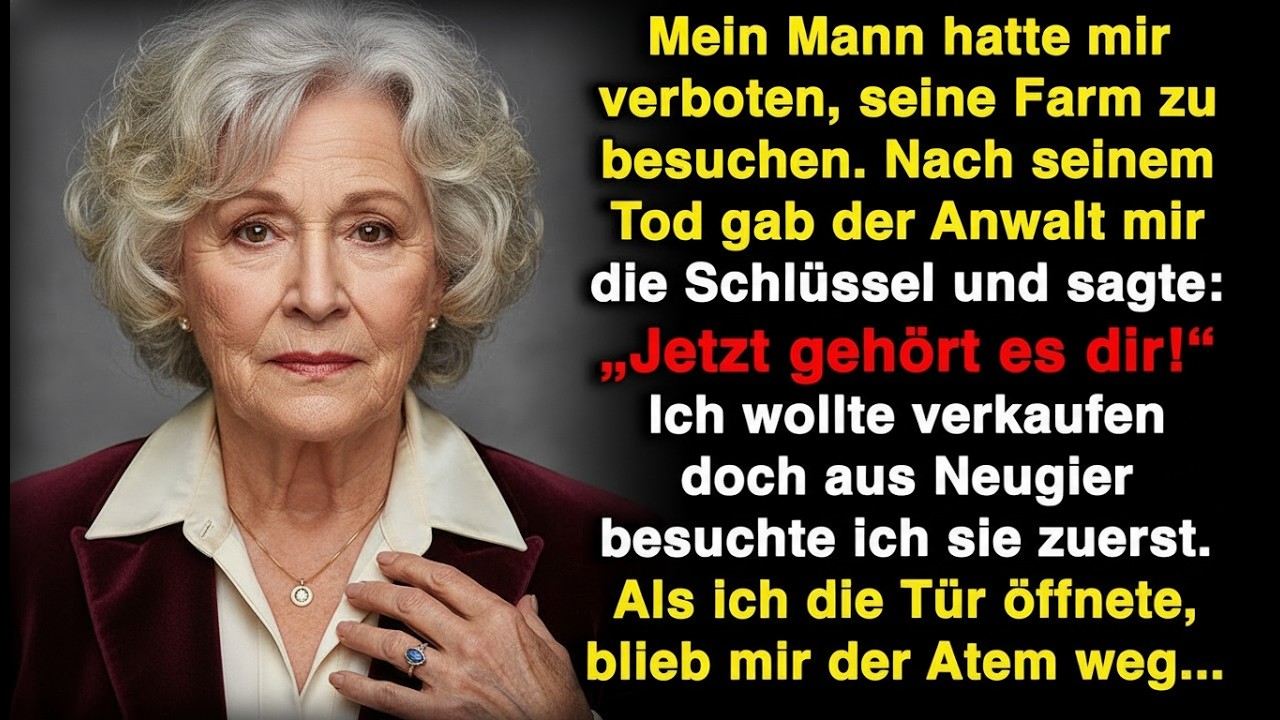 Mein Mann starb mit einem Geheimnis, bis ich die Farm besuchte, die er mir immer untersagt hatte!