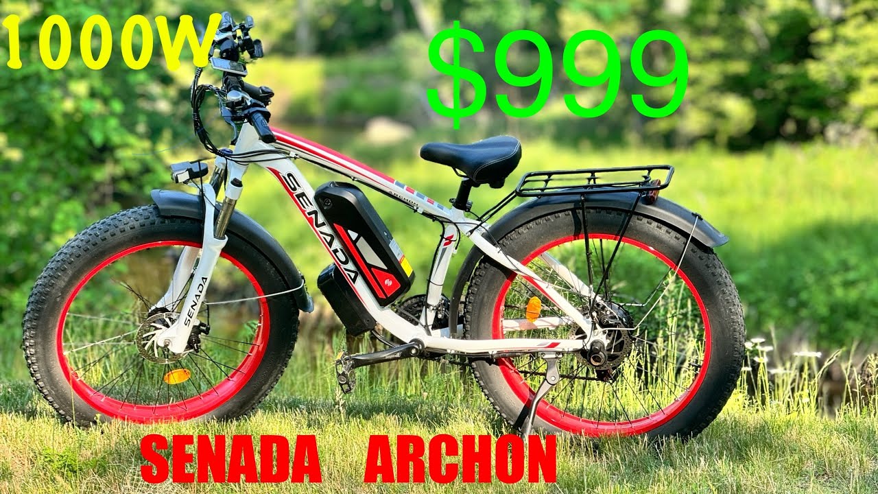 SENADA ARCHON 1000 WATT E Bike Test and Review. is this cheap electric fat tire bike worth the money