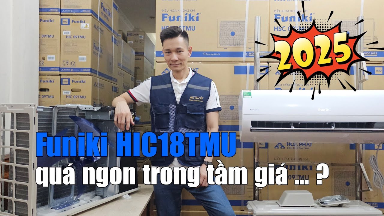 Review điều hòa Funiki HIC18TMU 18000Btu 1 chiều inverter