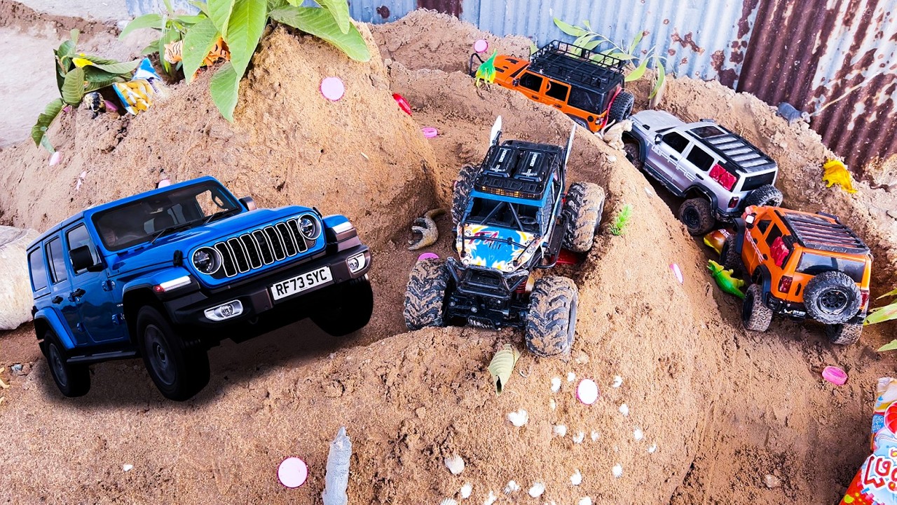 RC! Off-Road Extreme Challenge! Who Can Conquers The High Top Mountain?!!!