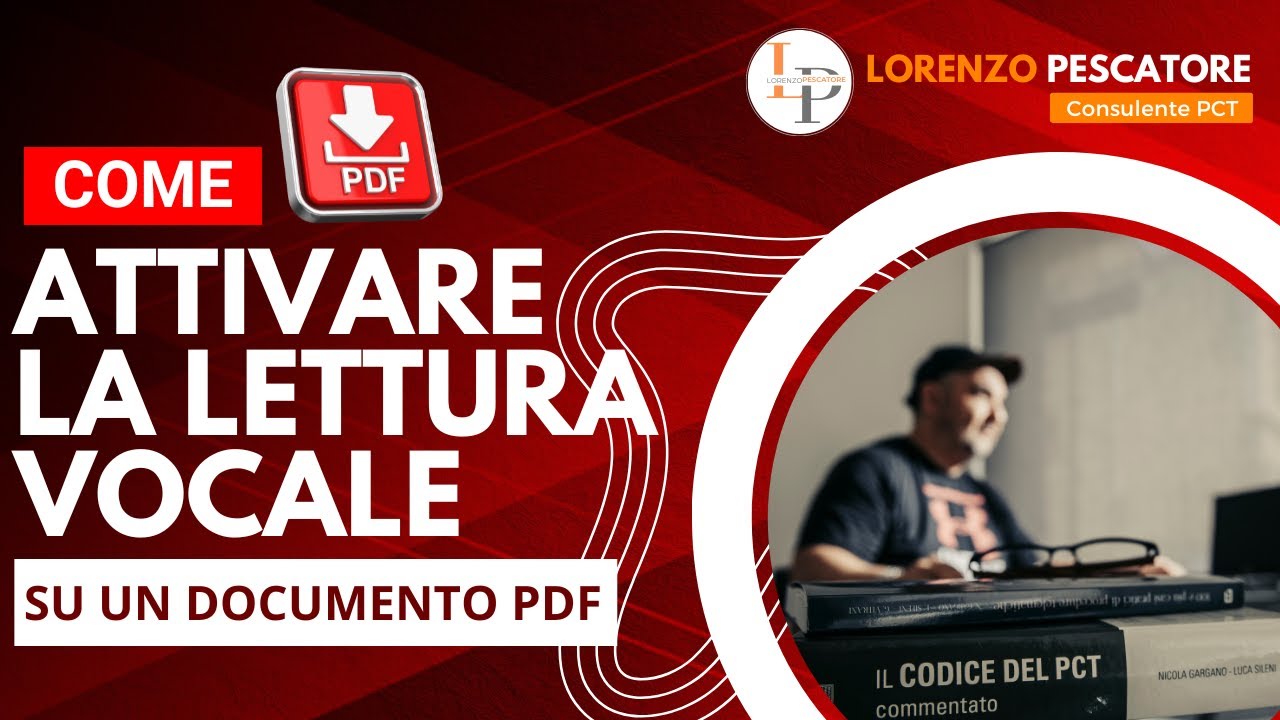 Come attivare la lettura vocale su un documento PDF
