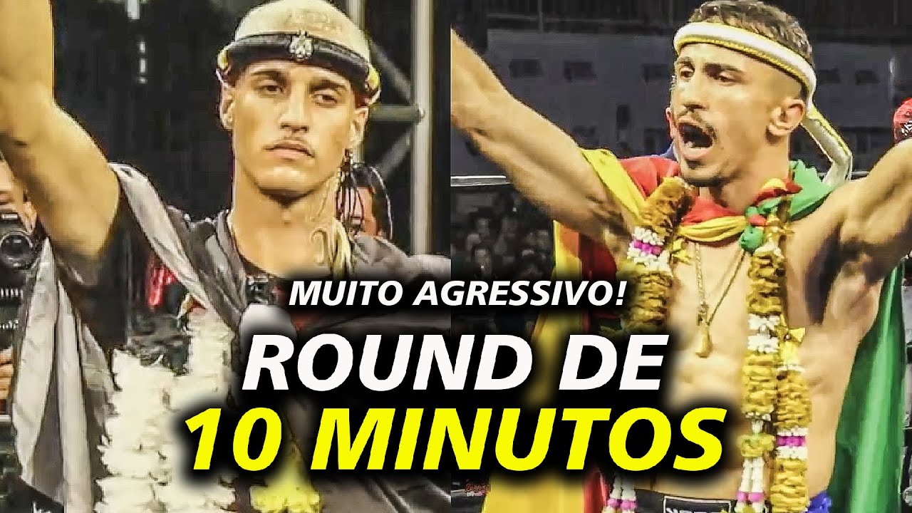 VÍDEO! A LUTA DE MUAYTHAI mais AGRESSIVA do BRASIL : MAURICIO TELLES vs ERIK SILVA - N1