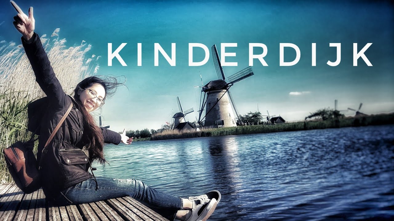 KINDERDIJK🇳🇱| Ngôi làng nổi tiếng với những chiếc cối xay gió tại Hà Lan