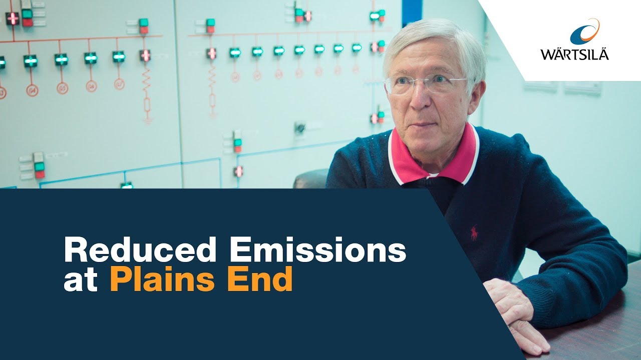 W&auml;rtsil&auml; Snapshots &ndash; Case: Reduced Emissions at Plains End | W&auml;rtsil&auml;