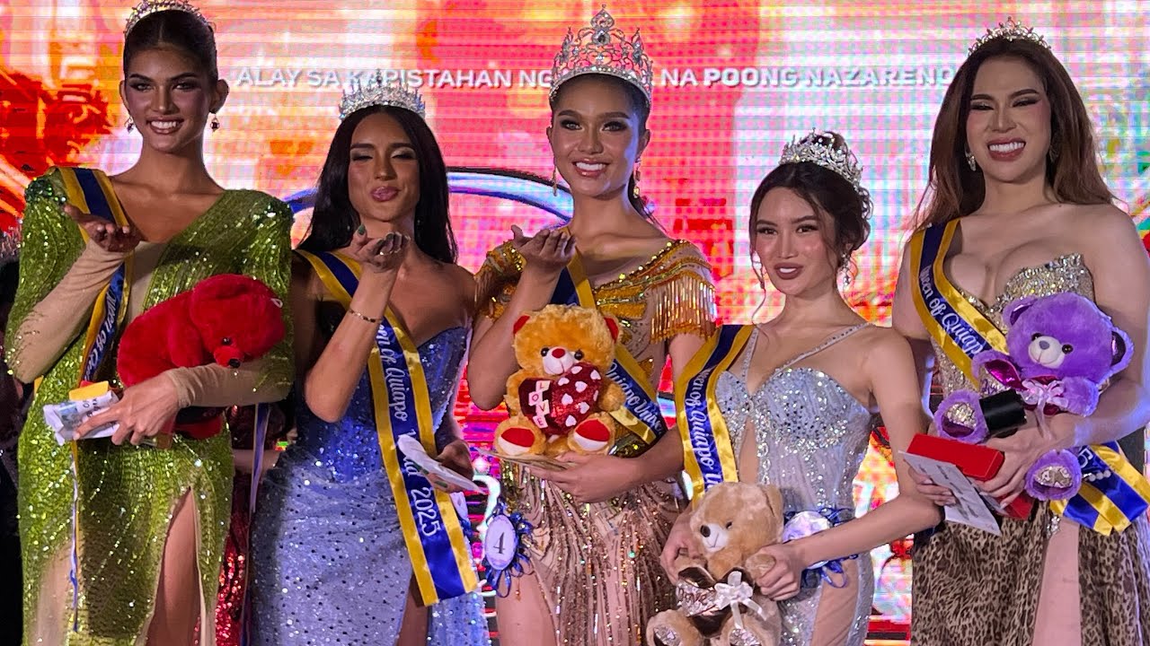 Miss Gay Quiapo top 5 Q AND A and awarding