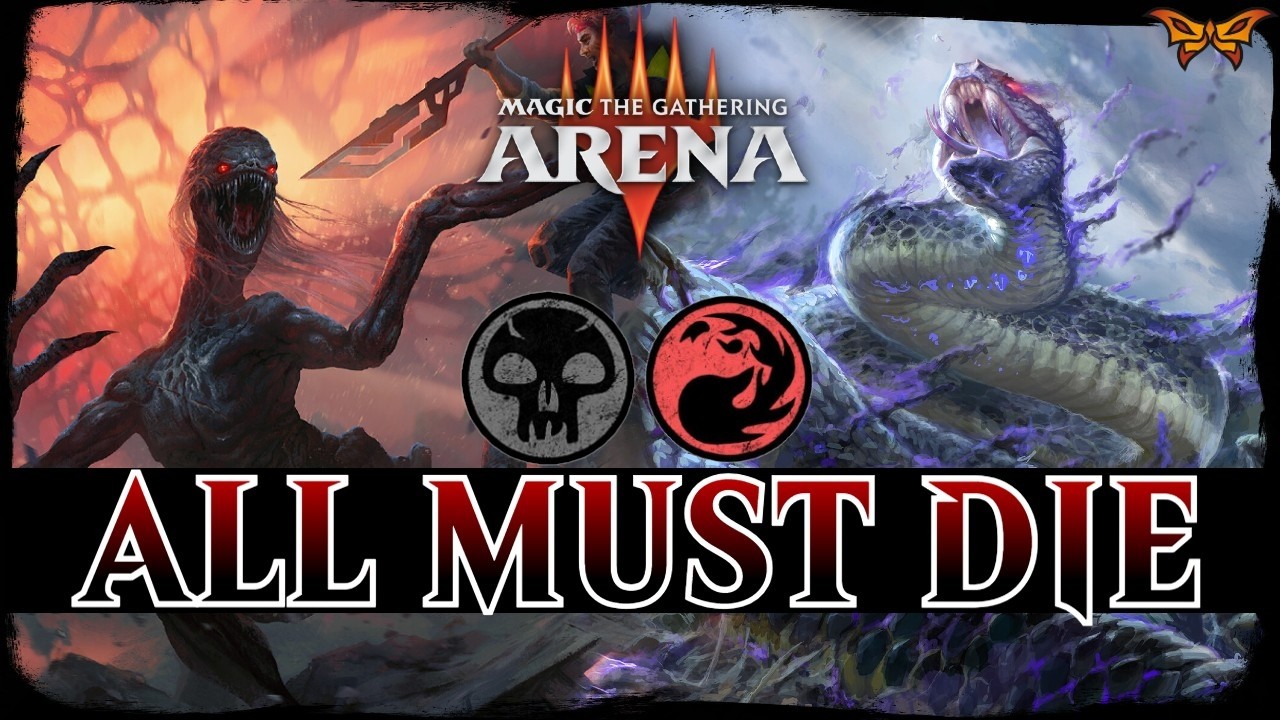 EVERYTHING DIES | MTG Arena - Rakdos Sacrifice MYTHIC RANK Rottenmouth Combo DUSKMOURN Standard Deck