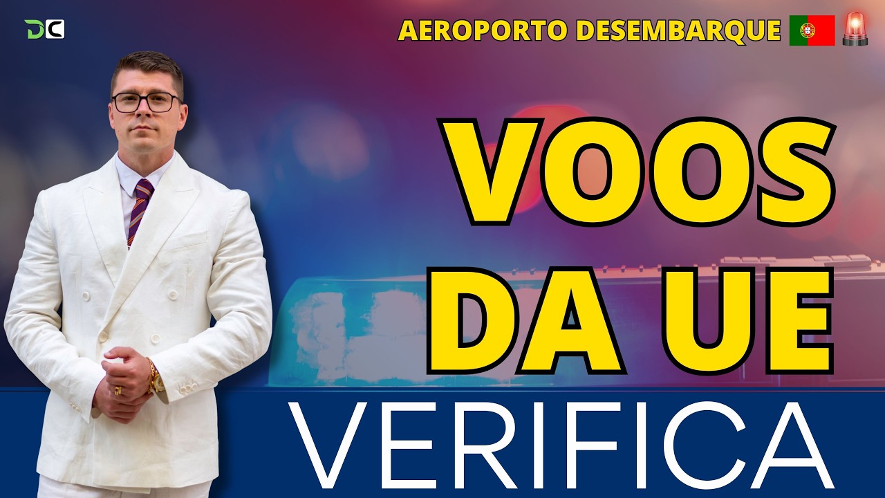 PSP VERIFICA VOOS E PASSAGEIROS PROVENIENTES DA UE?! (Ep. 1616)