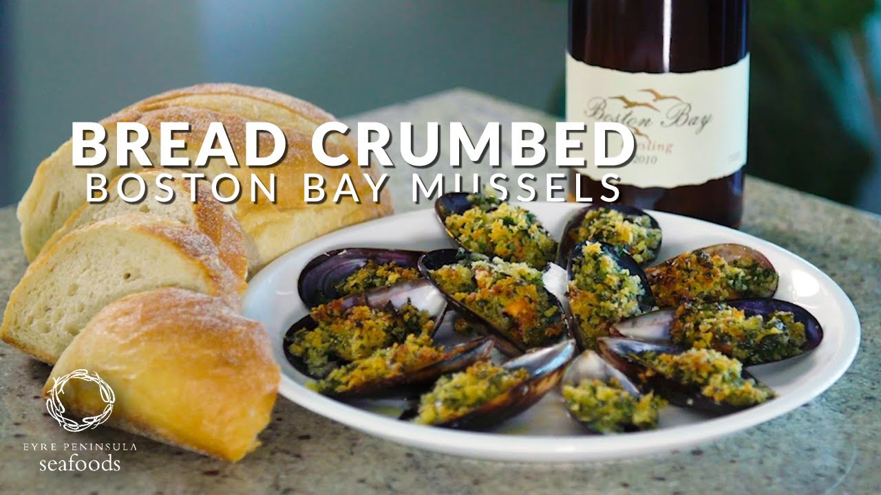 Mussels with Garlic and Breadcrumbs | EP Seafoods