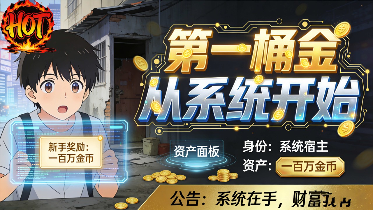 ✨【强推】《第一桶金从系统开始》第1~67集丨秦川偶获奇遇，绑定系统。本以为会直接躺平，他却玩出了新花样。别人卷绩点，他拿“任务奖励”搞起了创业#穿越 #末世 #异能 ##动态漫画# 漫野推文