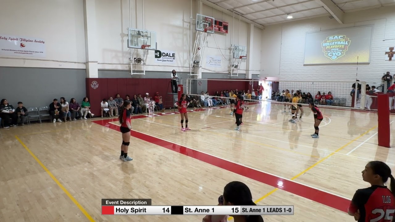2026-02-08 | CYO Holy Spirit 8th Grade | G2 S2 | Holy Spirit vs St. Anne 1
