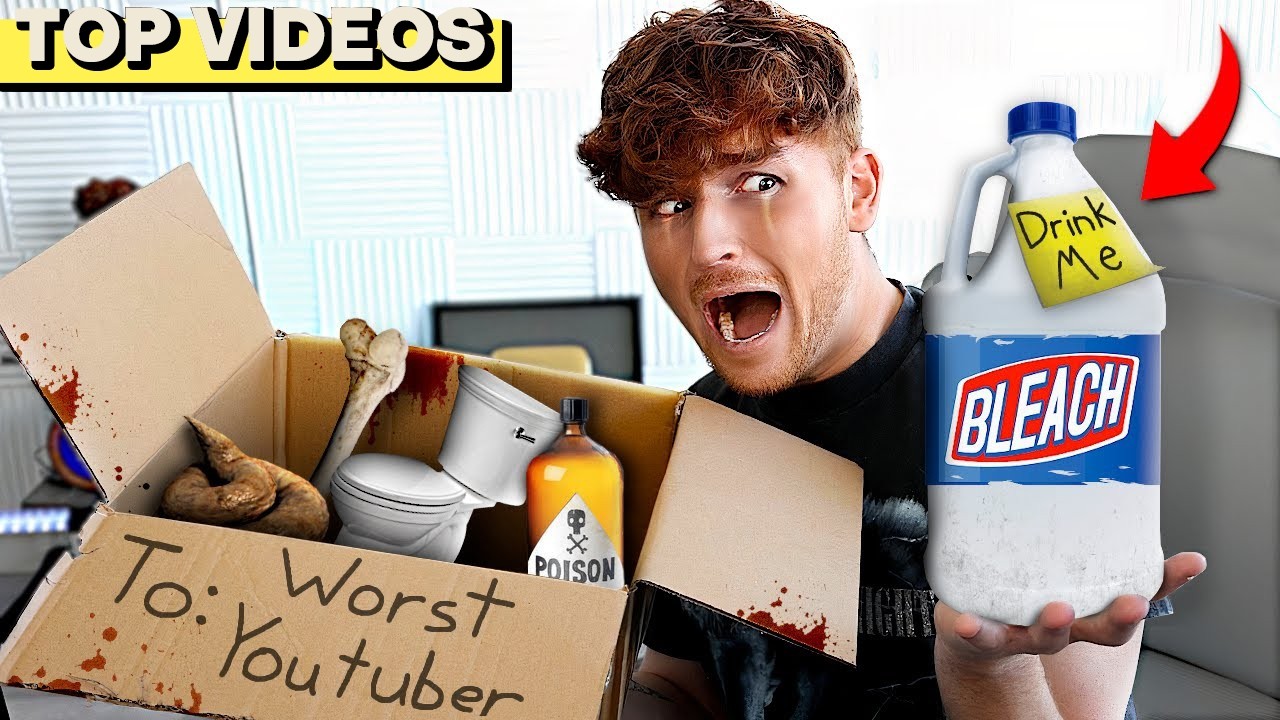 I Let A HATER Send Me $10,000 Mystery Box..
