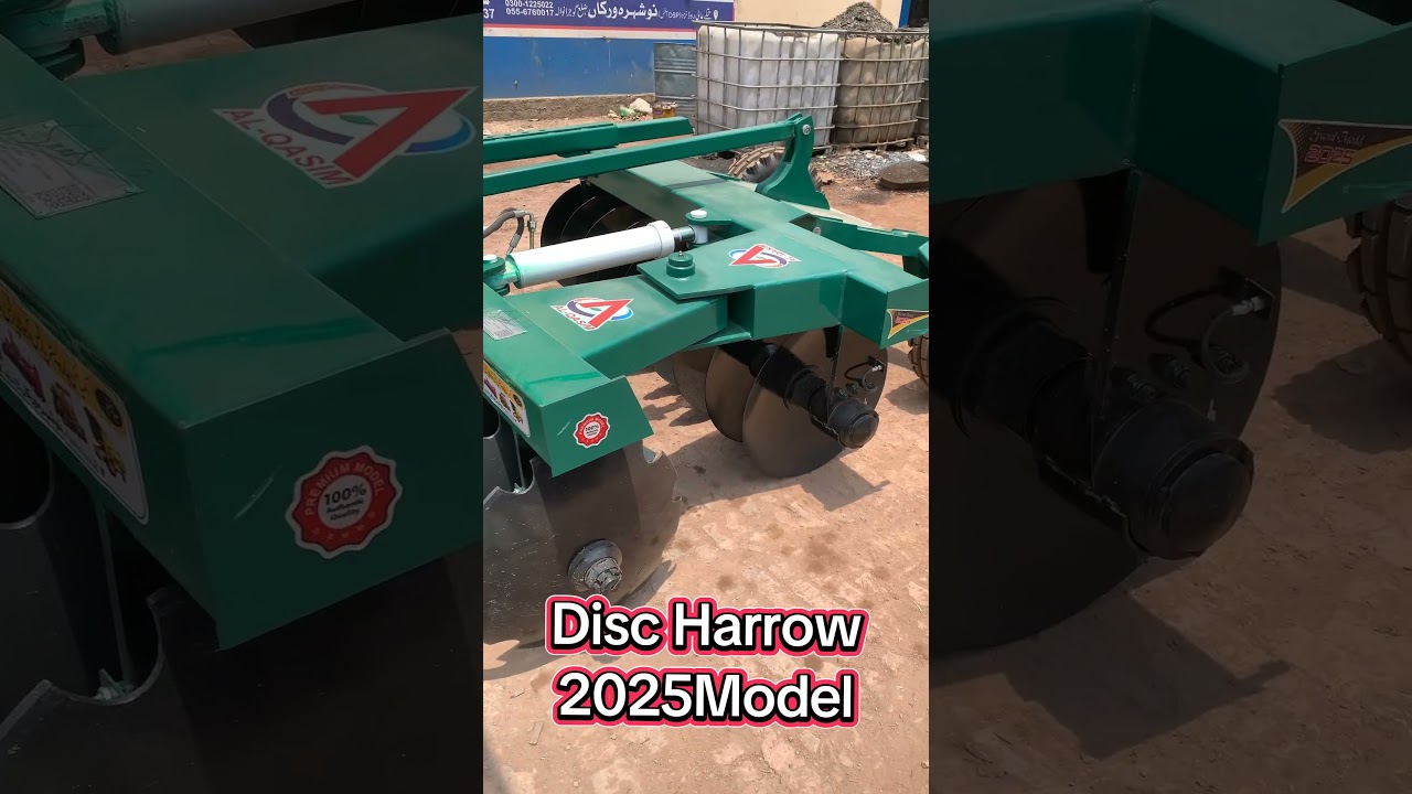 Disc Harrow 2025 Model Al-Qasim Agro Engineering #farming #agriculture