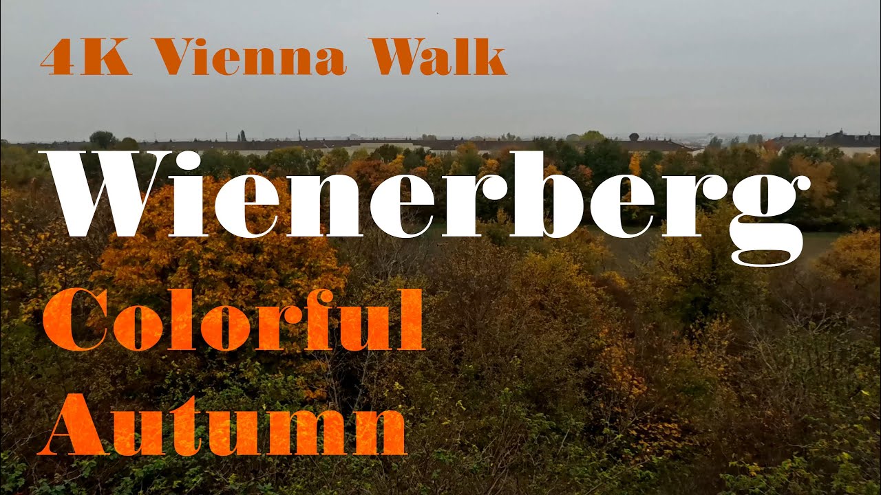 4K Vienna Walk: Autumn Walk on the Wienerberg