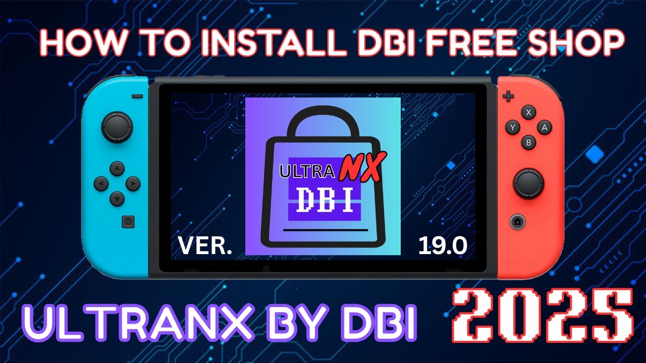 Как добавить UltraNX Free Shop в DBI: простое руководство для Nintendo Switch 2025