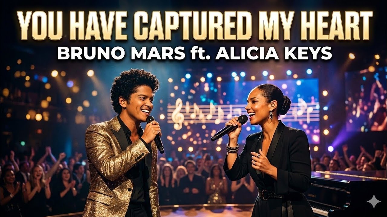 You Have Captured My Heart - Bruno Mars ft Alicia Keys ( 2026 Official Music Video) Love Song