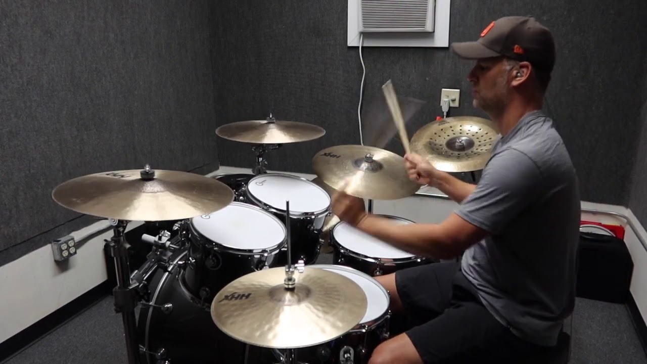 Godsmack - I Stand Alone ( Drum Cover ) in 1 Take