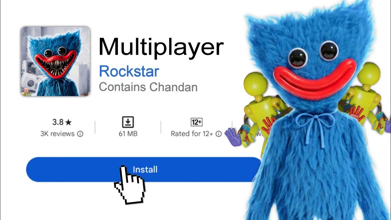 I Played Poppy Playtime Multiplayer With My Friend😱🔥