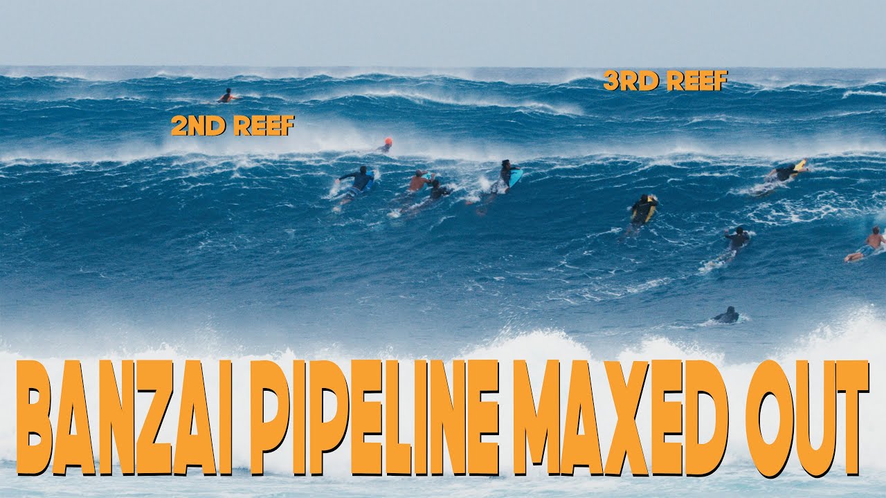 MASSIVE SPRING SWELL SENDS BANZAI PIPELINE SPIRALING INTO HYPERDRIVE 3/25/2024