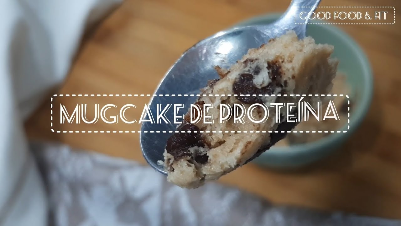 MUGCAKE de proteína en 1MINUTO  - FÁCIL Y SALUDABLE