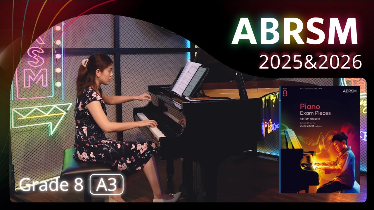 ABRSM Piano 2025 - 2026 Grade 8 A3 Sonata in C (Pastorale), Kp. 513 [青苗琴行 x 香港演藝精英協會]
