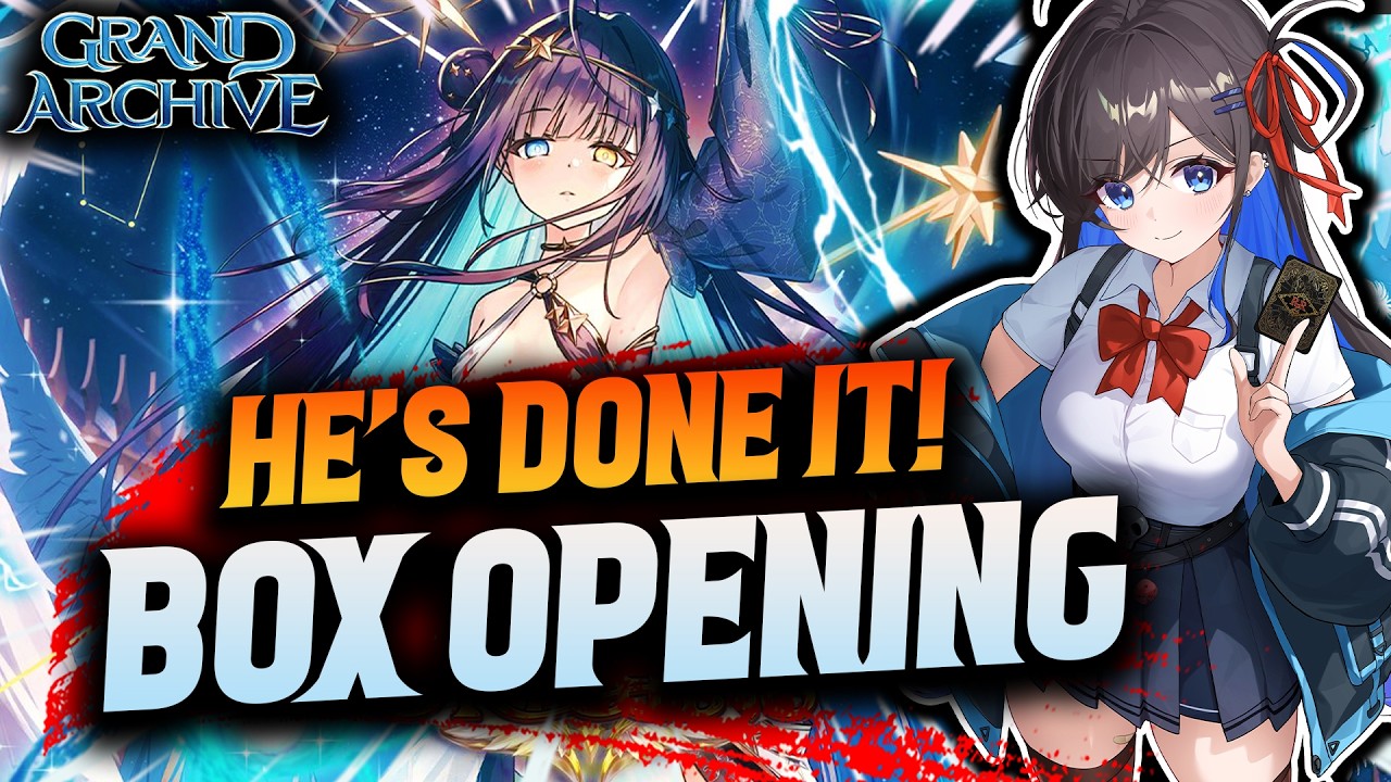 He's actually DONE IT! Radiant Origins Triple Box Opening! Grand Archive TCG