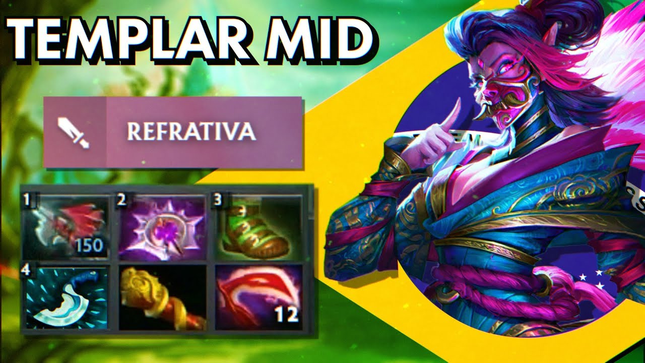 Fui counterado de Templar Assassin MID - Rankeds 10K BR