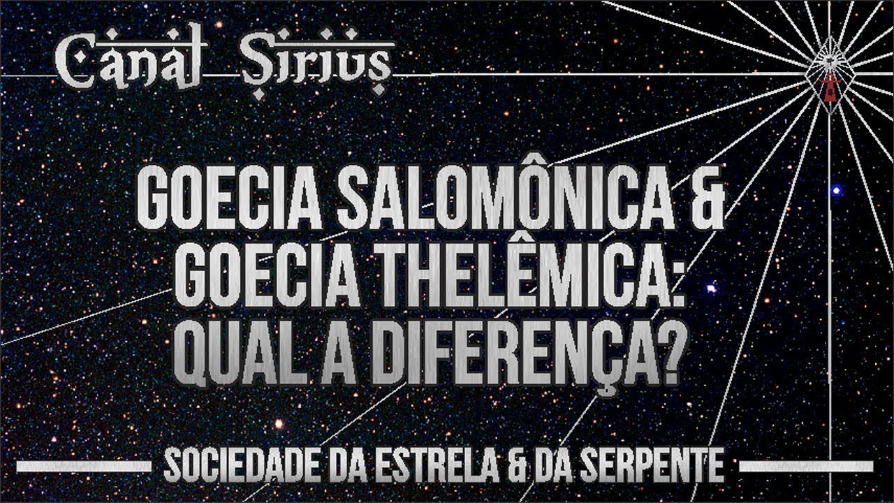 [Sirius #32]: Go&eacute;cia Salom&ocirc;nica & Thel&ecirc;mica