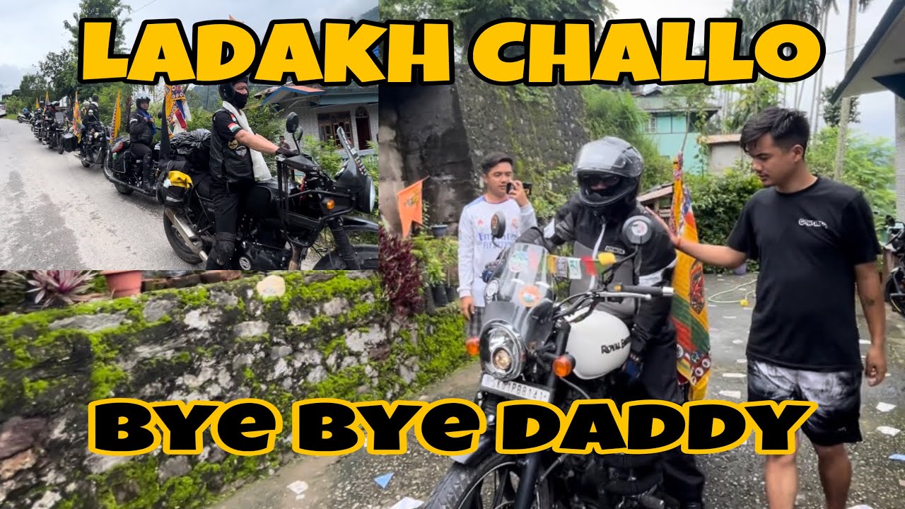Dream Came Ture after 50 years Sikkim To Ladakh Ride // going to miss you dad