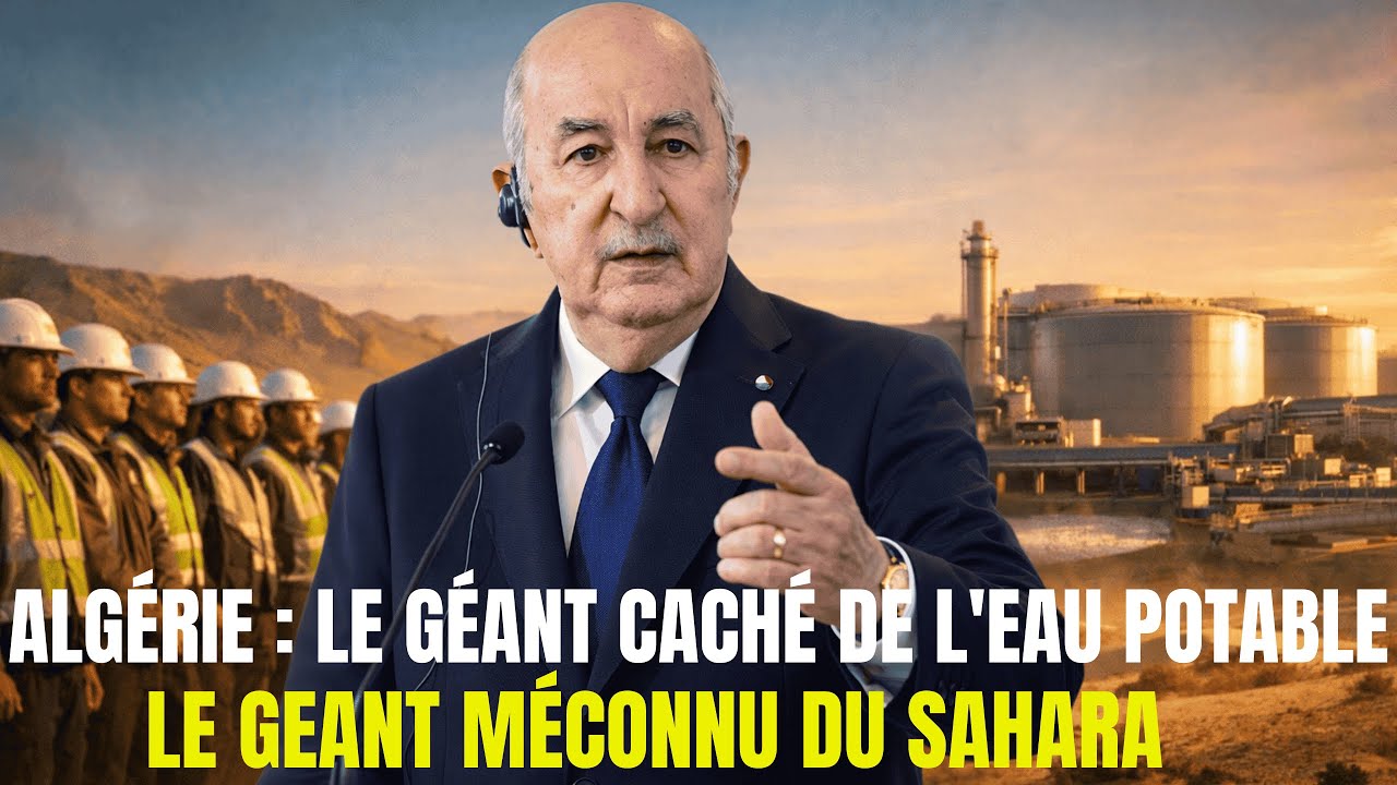 ALGÉRIE, PUISSANCE HYDRIQUE : QUAND LE DÉSERT CACHE UN TRÉSOR