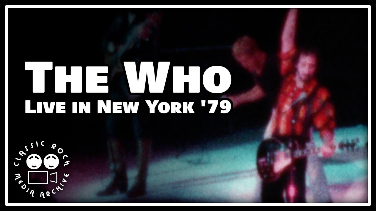[UNSEEN] The Who - Live in New York, NY (September 14th, 1979) - Super 8 Film