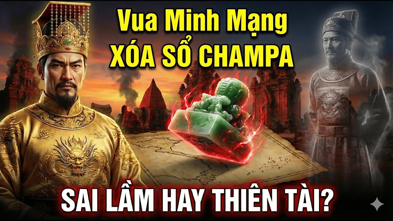 MINH MẠNG & CHAMPA: VỤ XÓA SỔ CHẤN ĐỘNG 1832 - HỒ SƠ MẬT VỀ 
