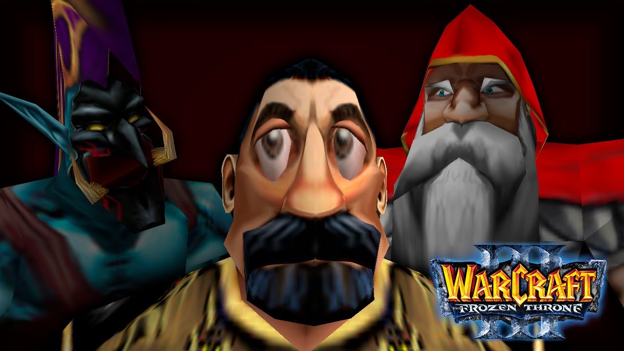 #532 ДВЕ ВЕСЕЛЫЕ И НАПРЯЖЕННЫЕ ИГРЫ / Мафия / Играем в Warcraft 3