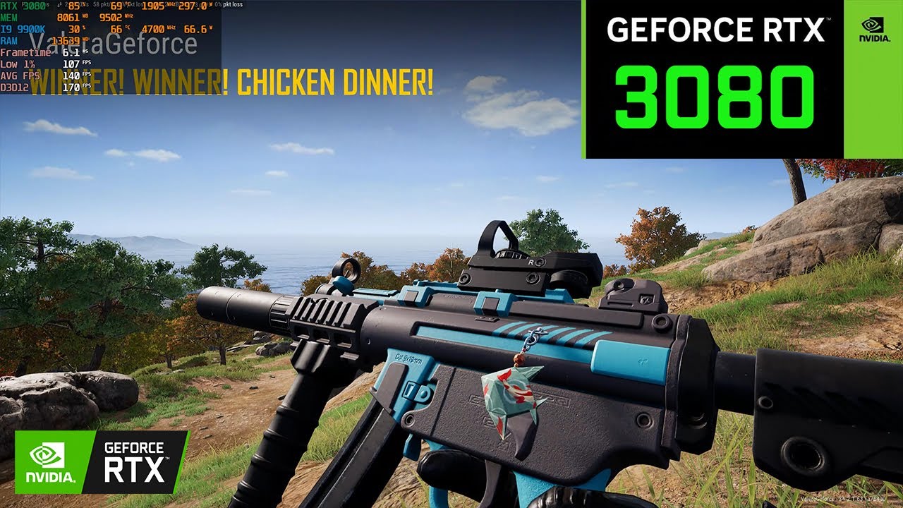 PUBG : RTX 3080 10GB ( 1440p Ultra Graphics )