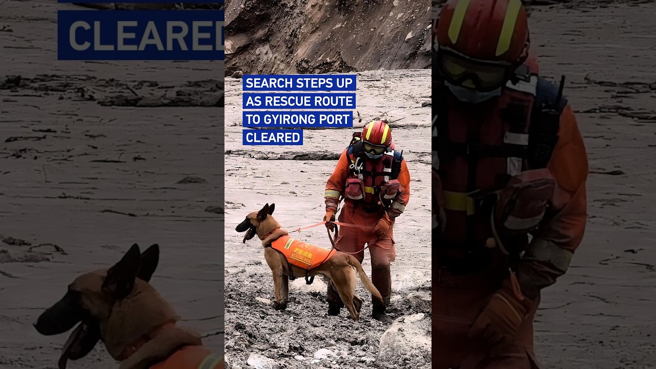 Search steps up as rescue route to Gyirong Port cleared