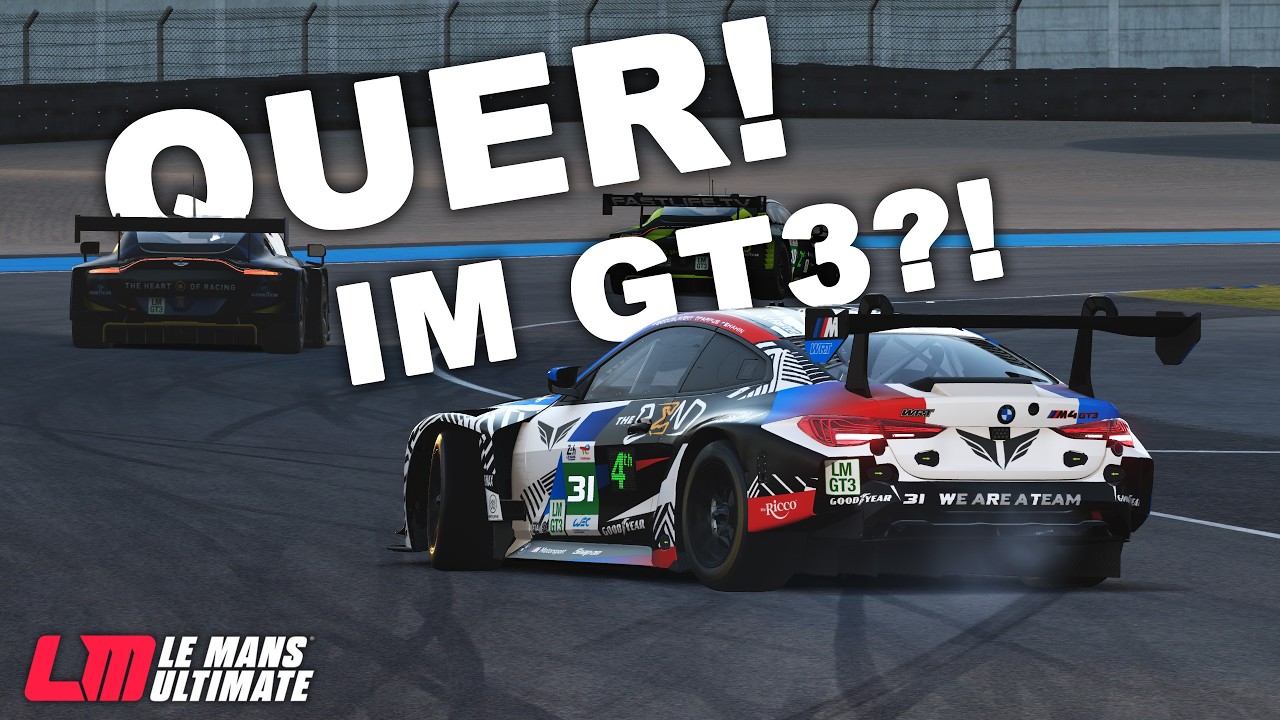 Mein erstes Rookie Rennen in LMU | M4 GT3LM auf Le Mans