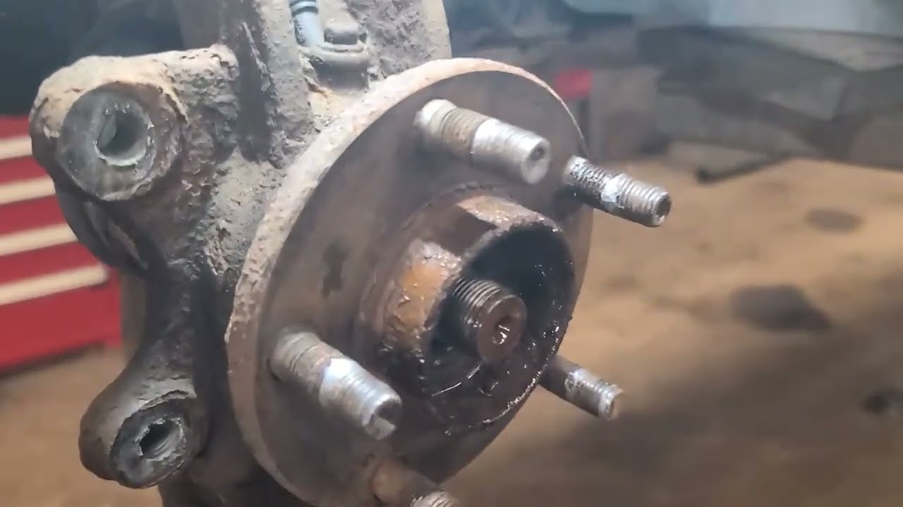 2012 Ford Transit Front Wheel Bearing Replacement To Correct No Speed Signal