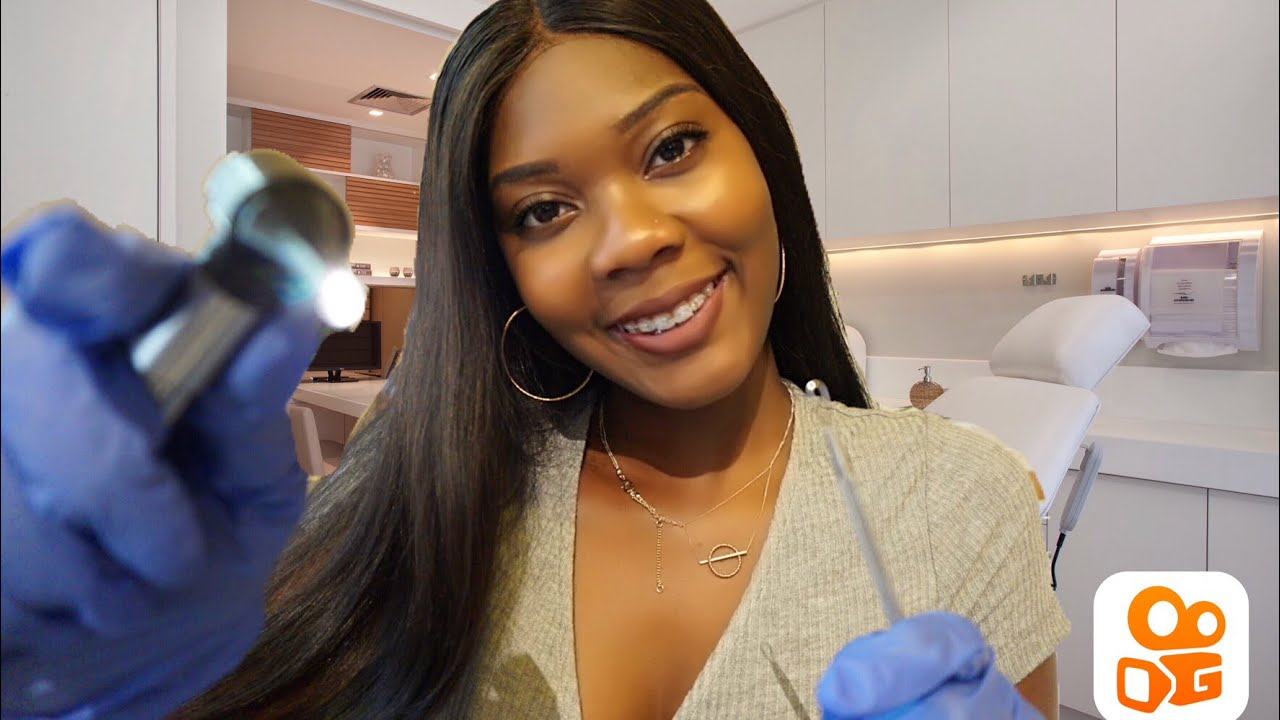 Classic Binaural ASMR 3dio Ear Exam/ Cleaning Doctor Role play