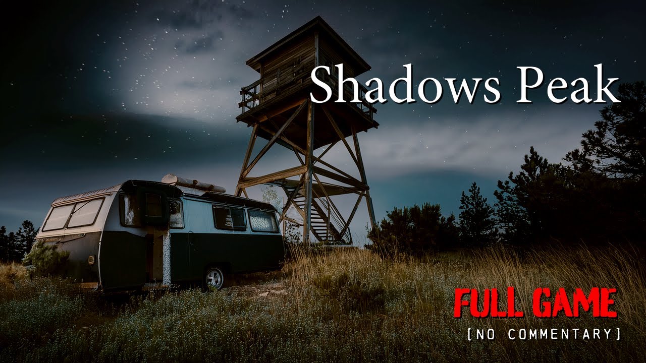 Shadows Peak - Sci-fi Horror | Full Game Longplay Walkthrough | No Commentary