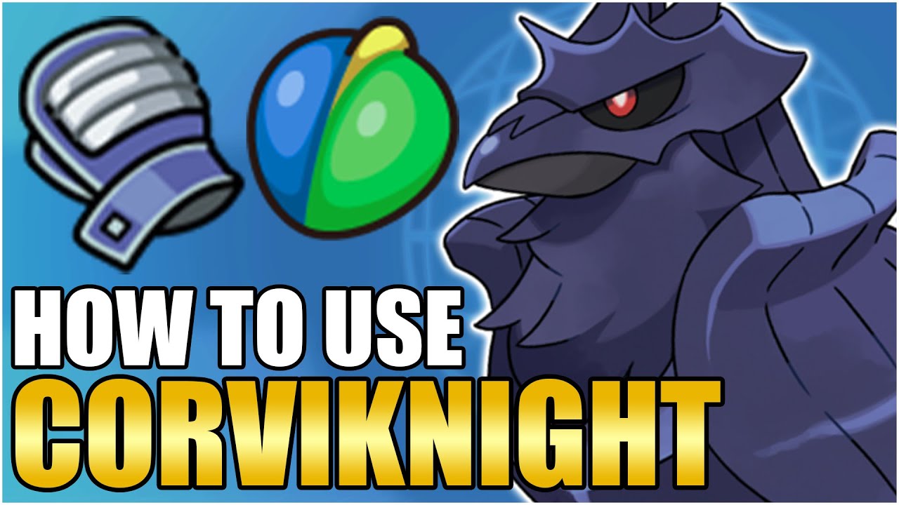 Лучший путеводитель по Corviknight Moveset — как использовать Corviknight Body Press Competitive ...