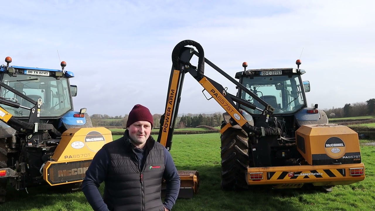 McConnel PA6575T & PA6570T Hedgecutter